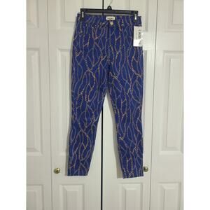 L'agence size 25 Margot royal chain high rise cropped jeans new with tags